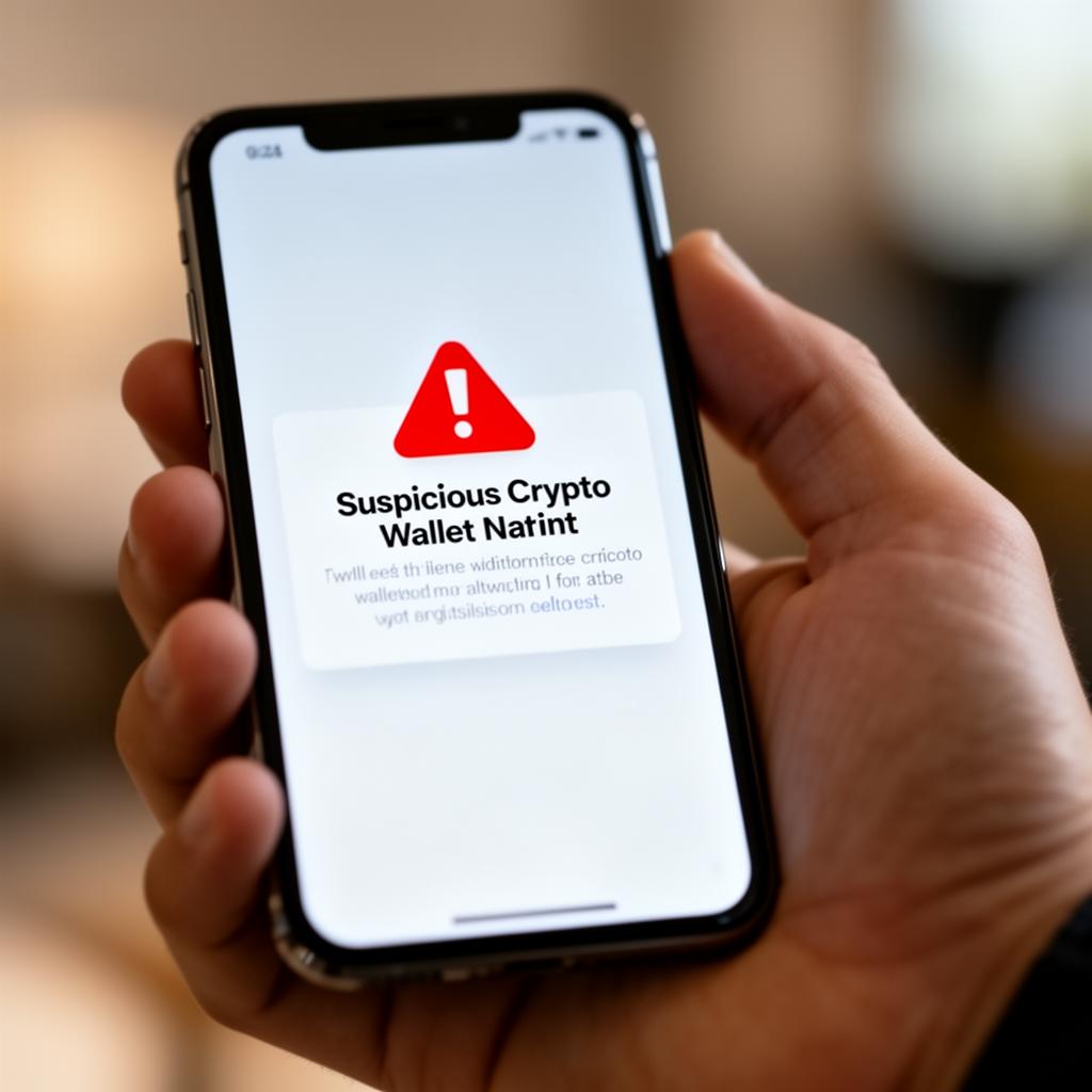 Scam victim confronted with fake recovery promises and warning signals on laptop and smartphone