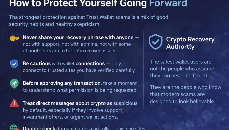 Crypto wallet safety best practices with shield icons