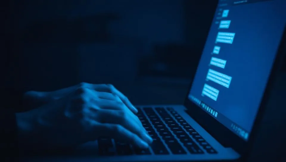 Fake support-style communication used in an AI crypto scam