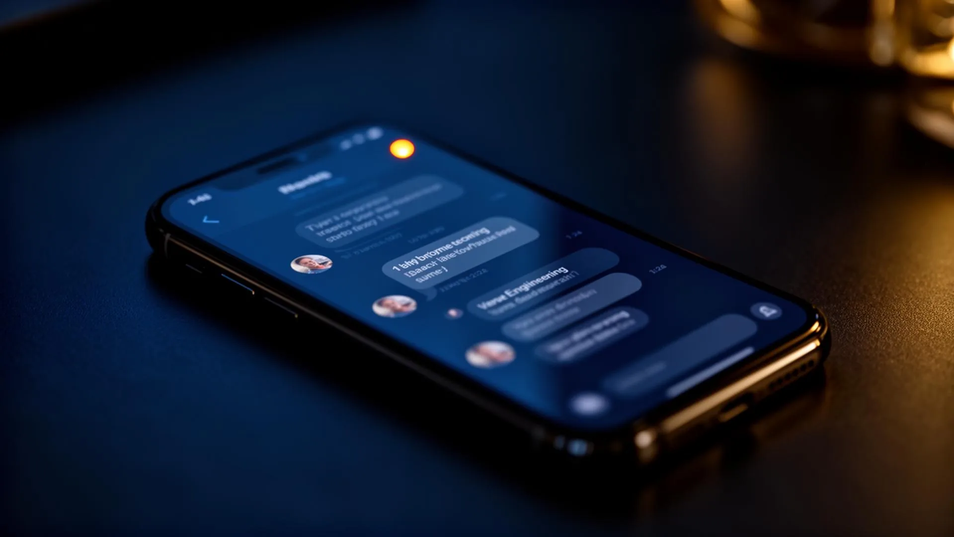 Early-stage social contact in a pig butchering scam conversation