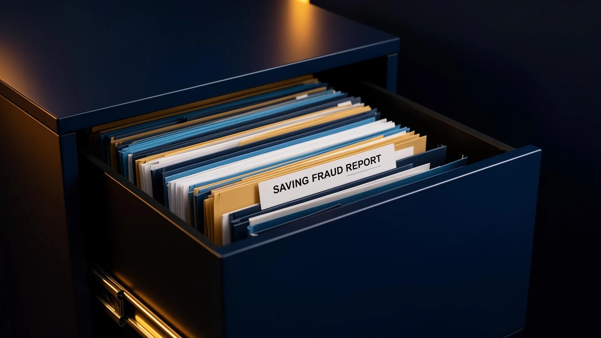 Saving copies of fraud reports, case references, and support acknowledgments