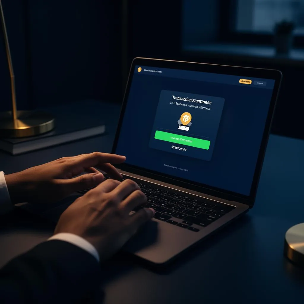 Reviewing a mistaken crypto transfer sent to the wrong wallet address